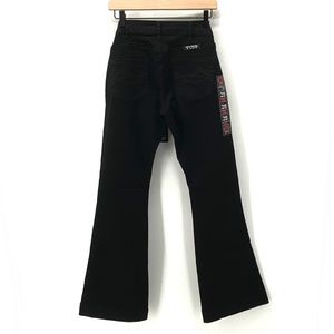 COWGIRL TUFF BLACK FLEX-FIT BOOTCUT DENIM PANTS